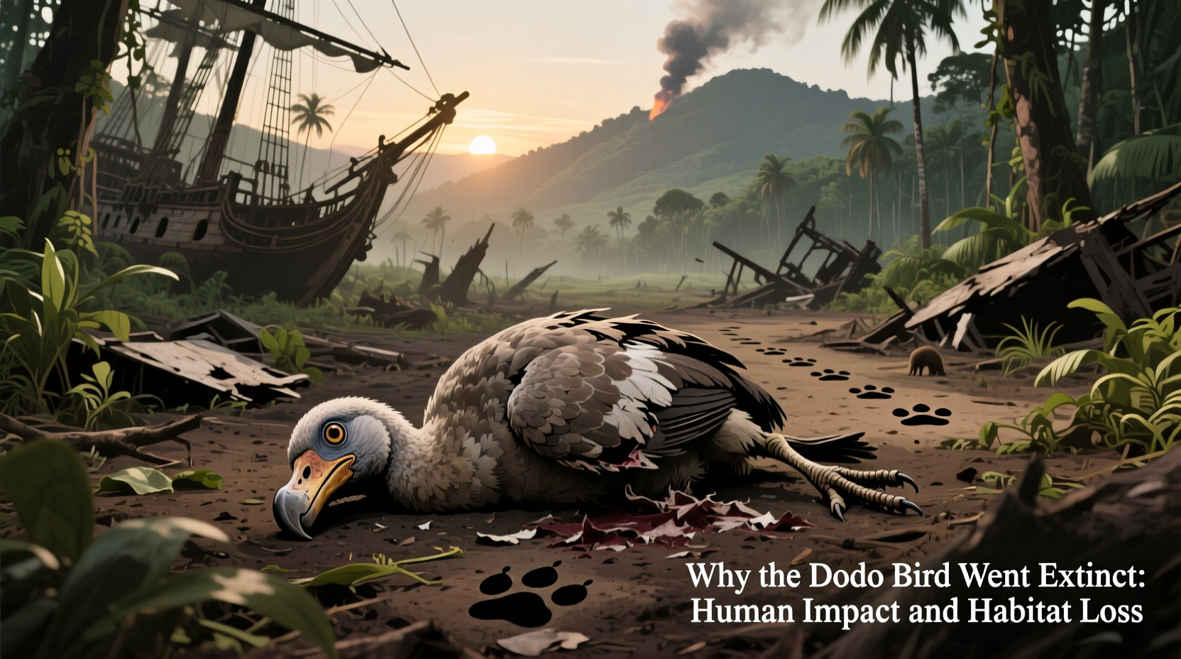 why did the dodo bird go extinct