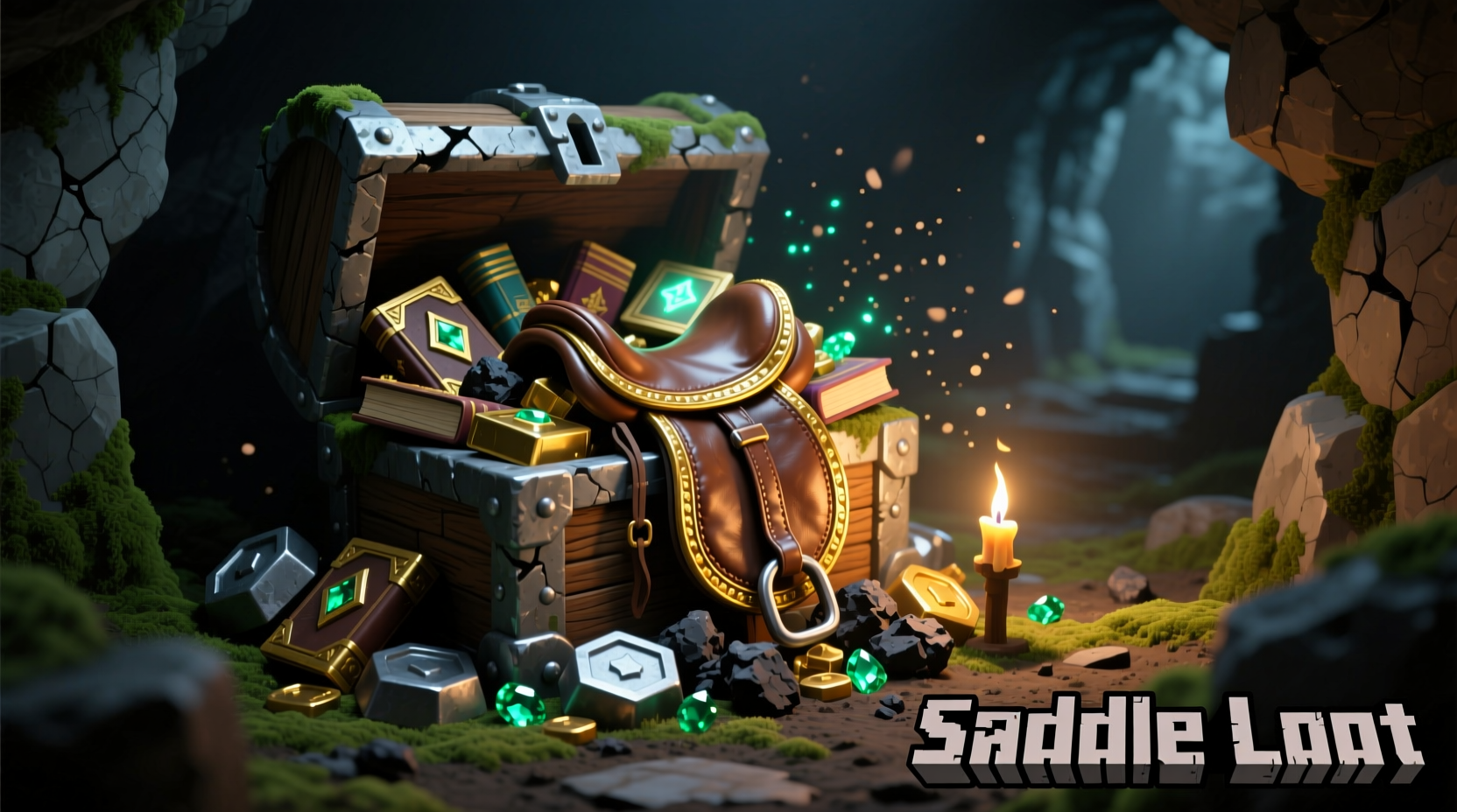 Saddle loot in Minecraft dungeon chest