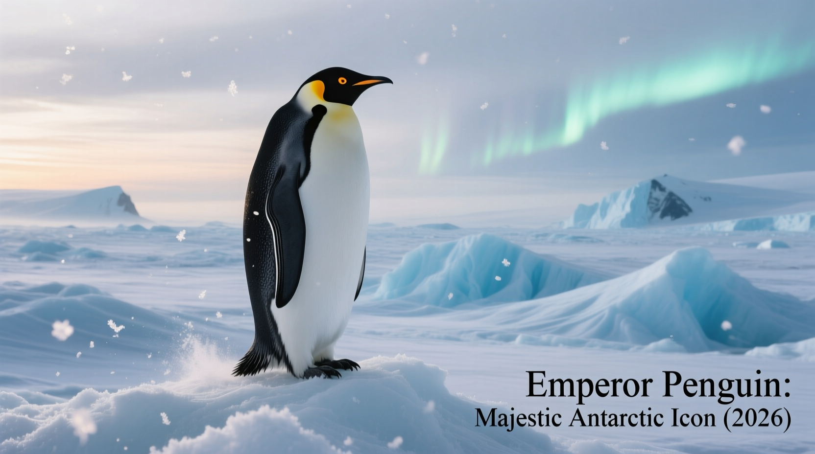 Emperor Penguin: Majestic Antarctic Icon (2026)