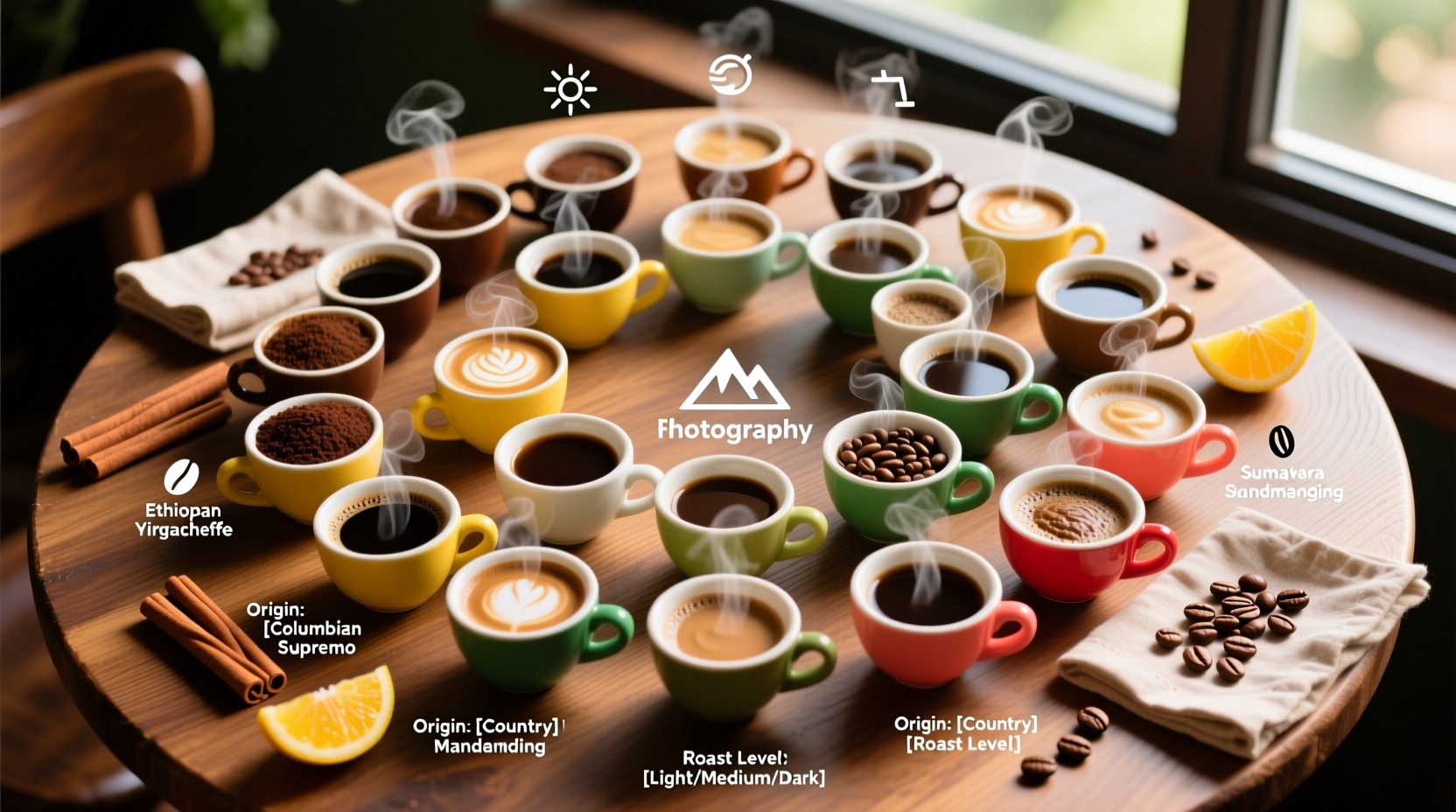 Infographic-Around-World-31-Coffees: A Practical Culinary Travel Guide
