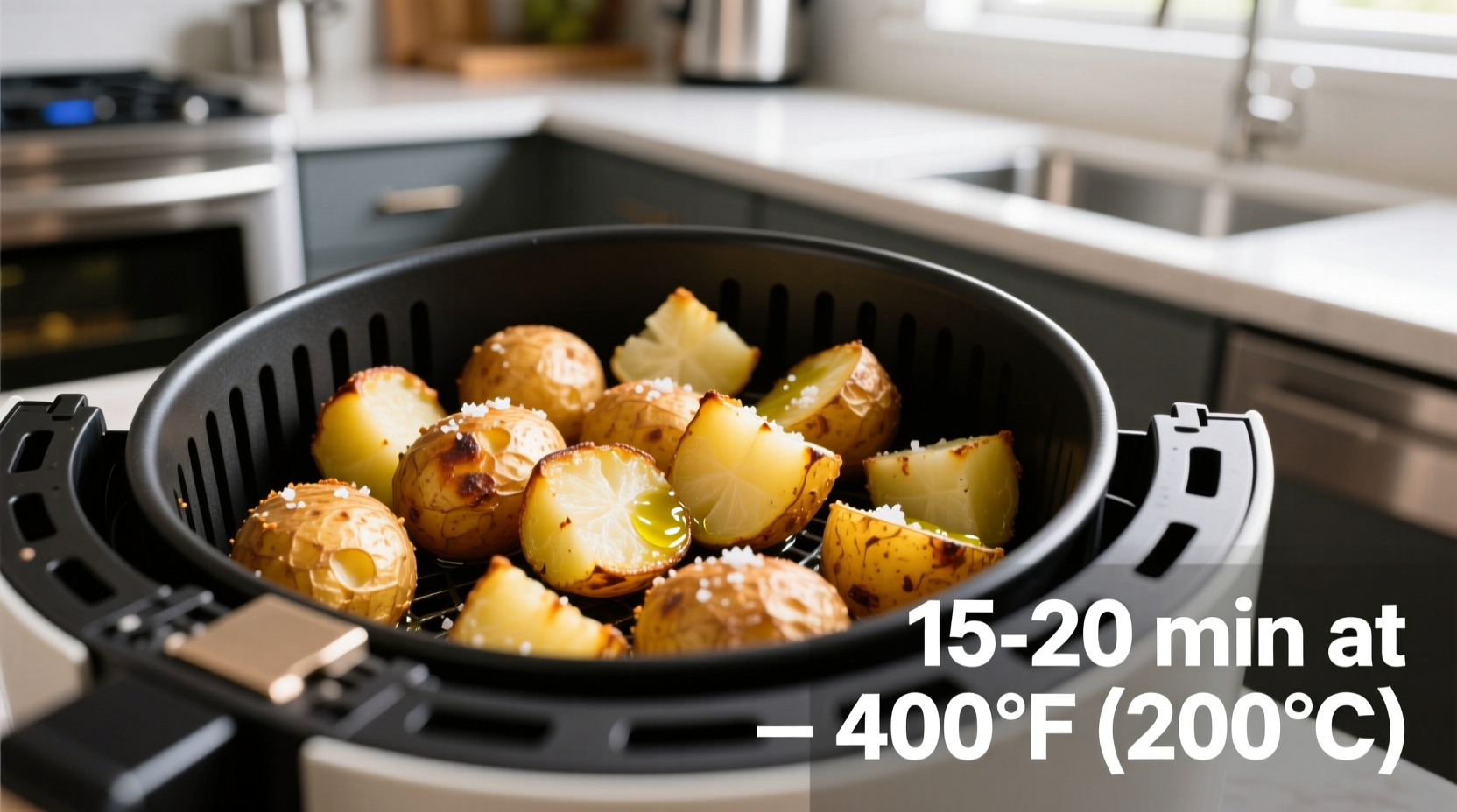 how long to cook potatoes in air fryer