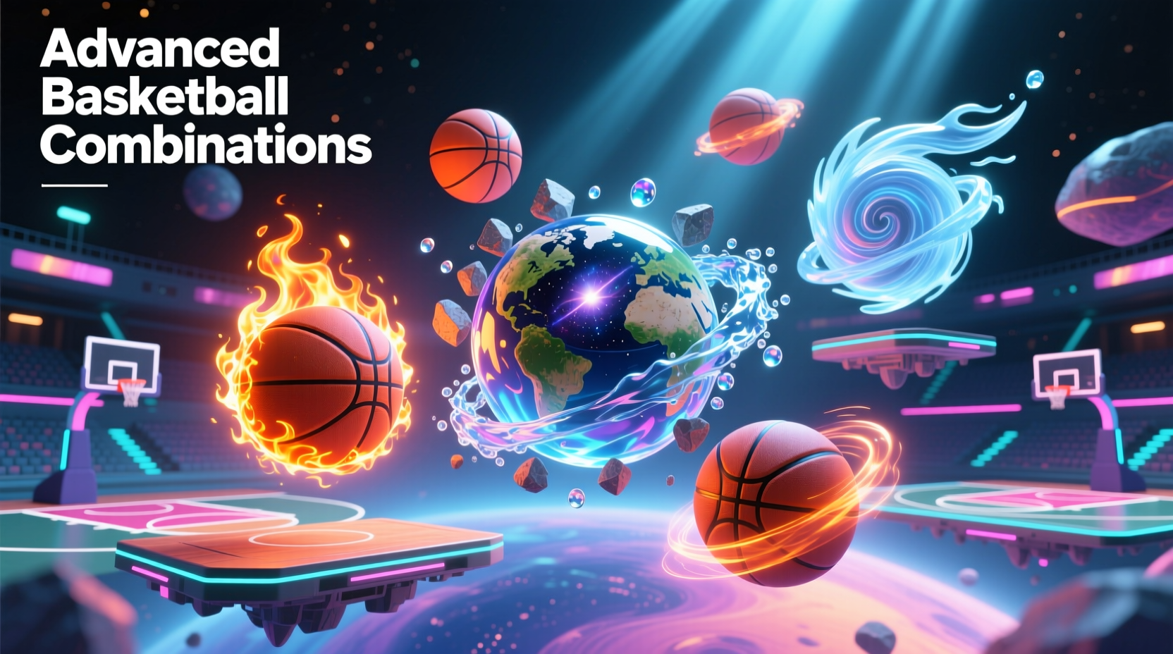 Advanced basketball combinations in Infinite Craft