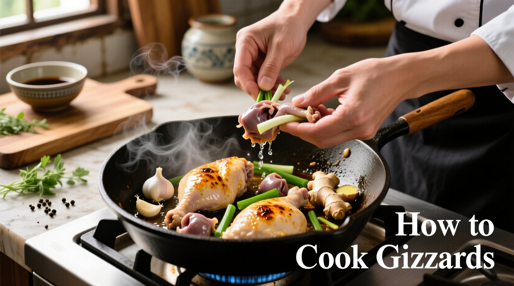 how to cook gizzards