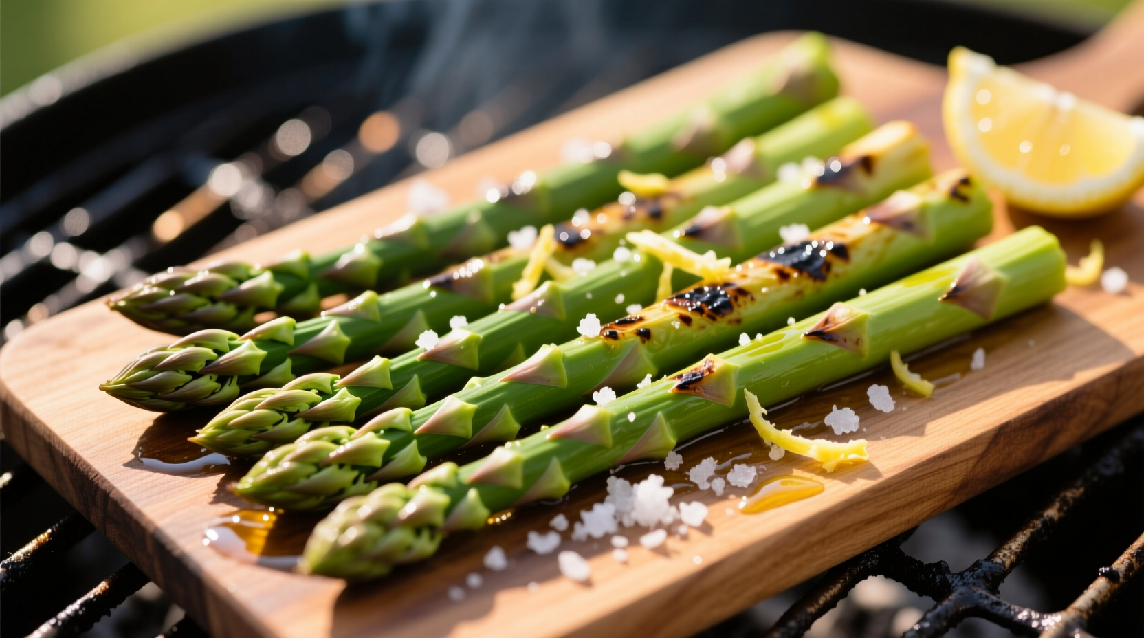 how long to cook asparagus on grill