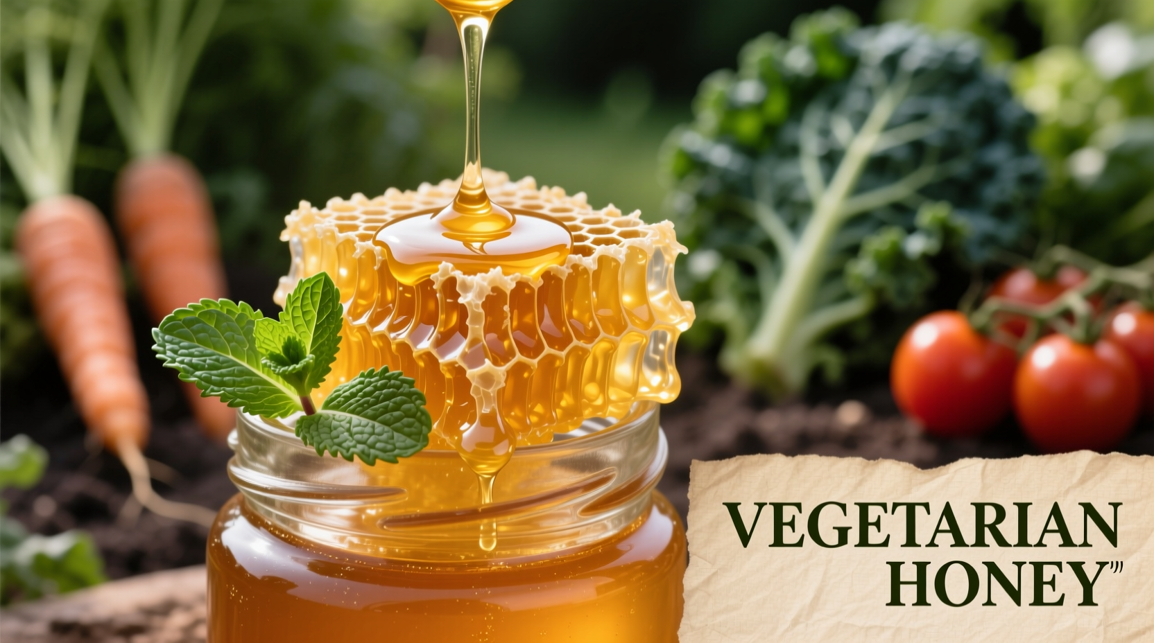 vegetarian honey