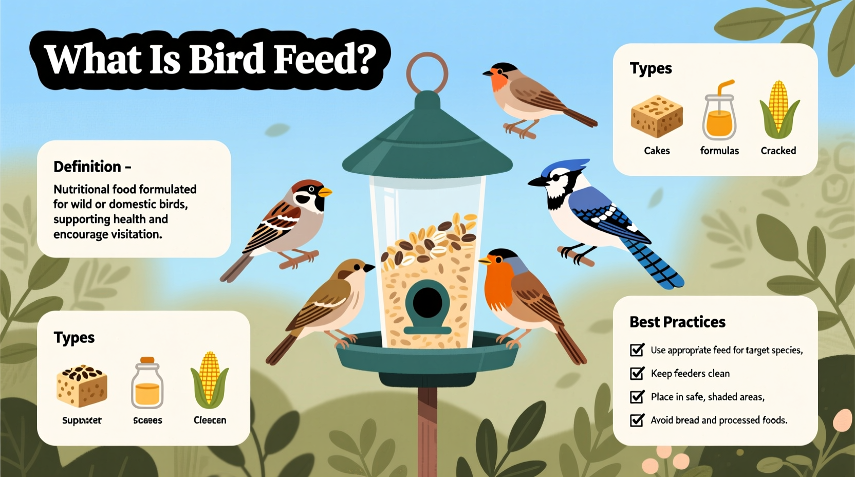 what is bird feed