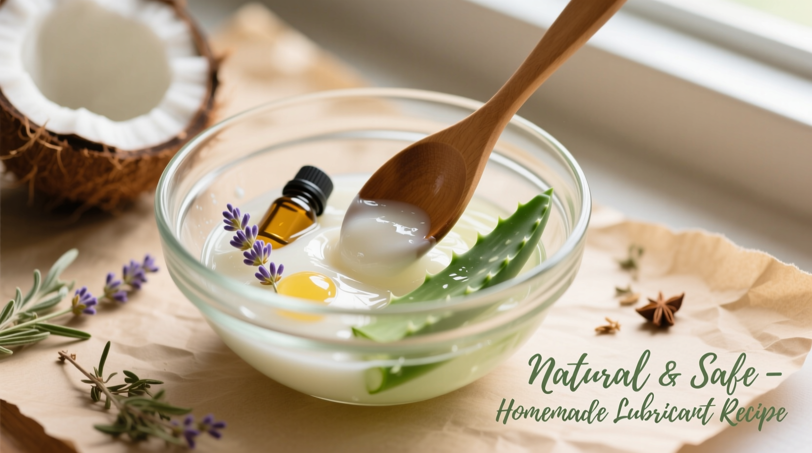 how to make homemade lubricant