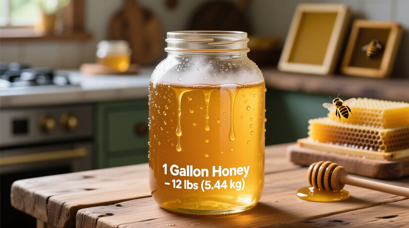 How Much Does a Gallon of Honey Weigh? Exact Measurements