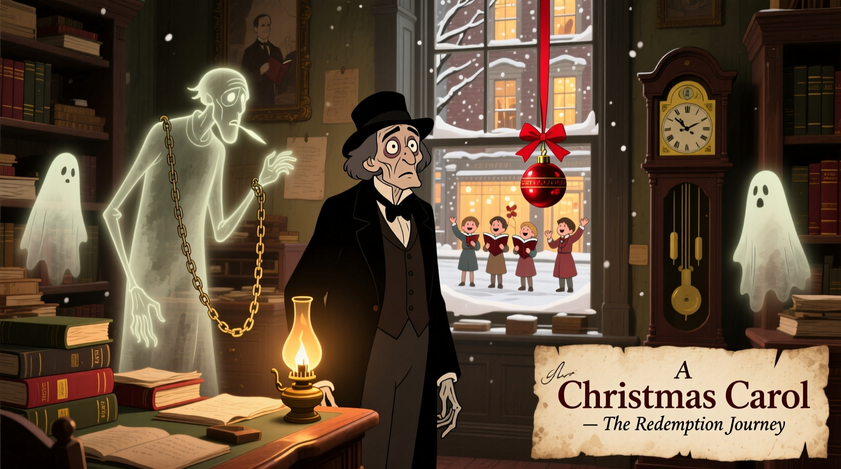 a christmas carol plot