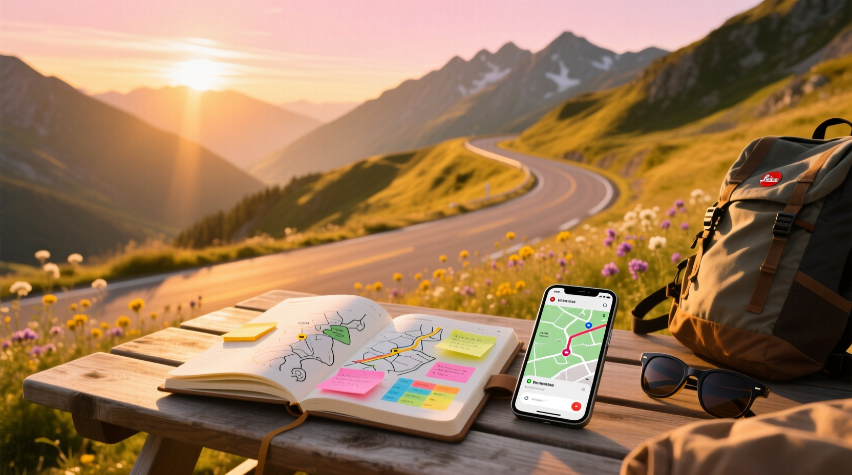 New Road Trip Planner Takes Organization Vacation: Budget Travel Guide