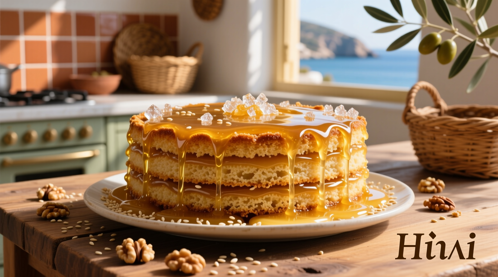 greek honey cake