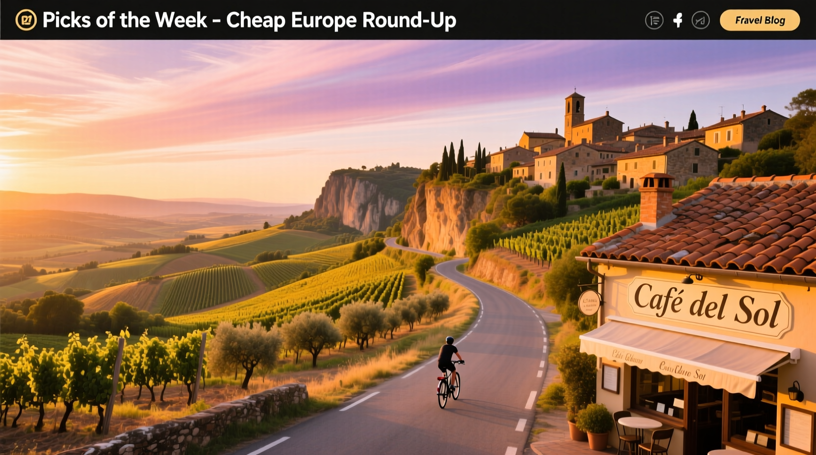 Picks of the Week Cheap Europe Round-Up: Budget Travel Guide