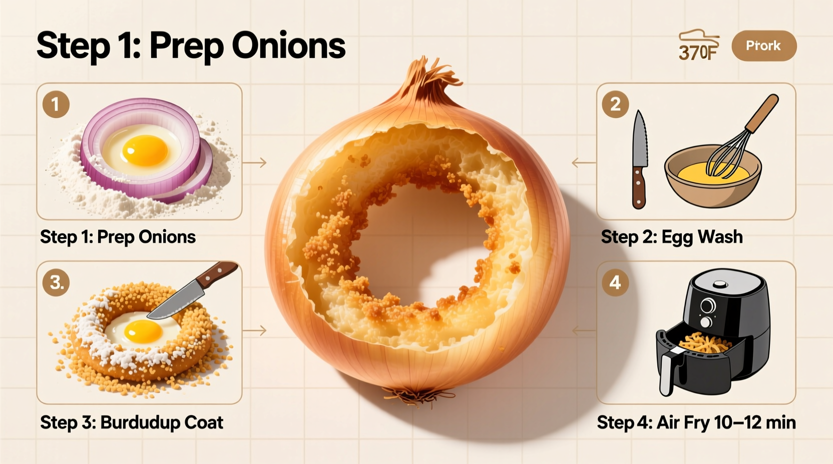 how to make onion rings in air fryer