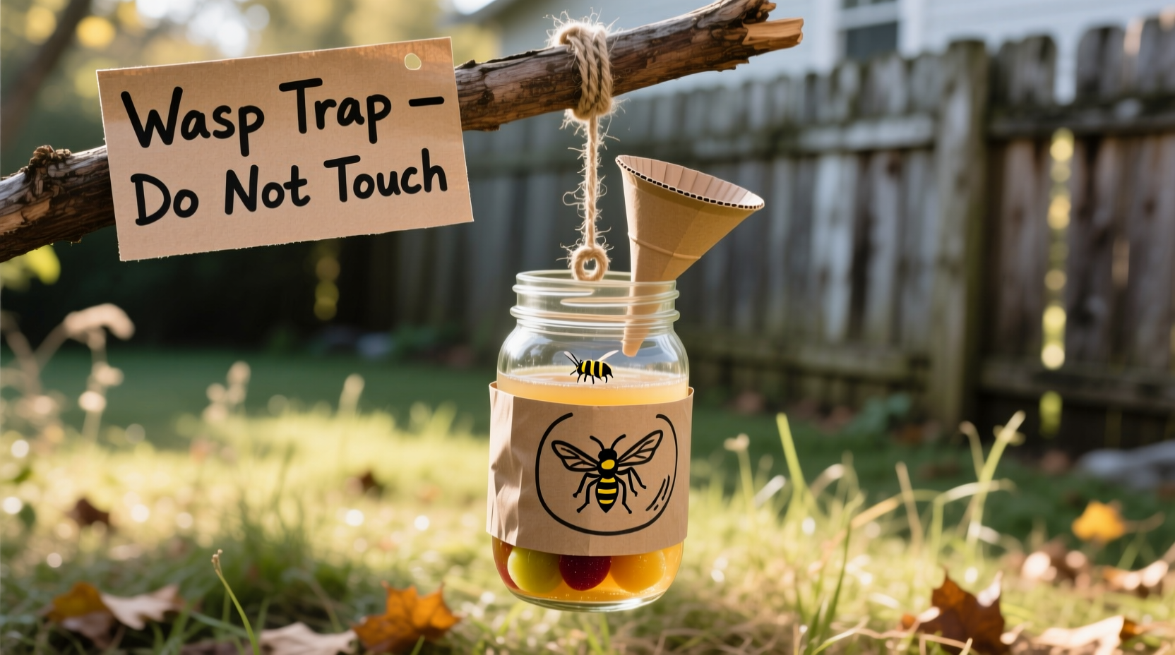 wasp traps homemade