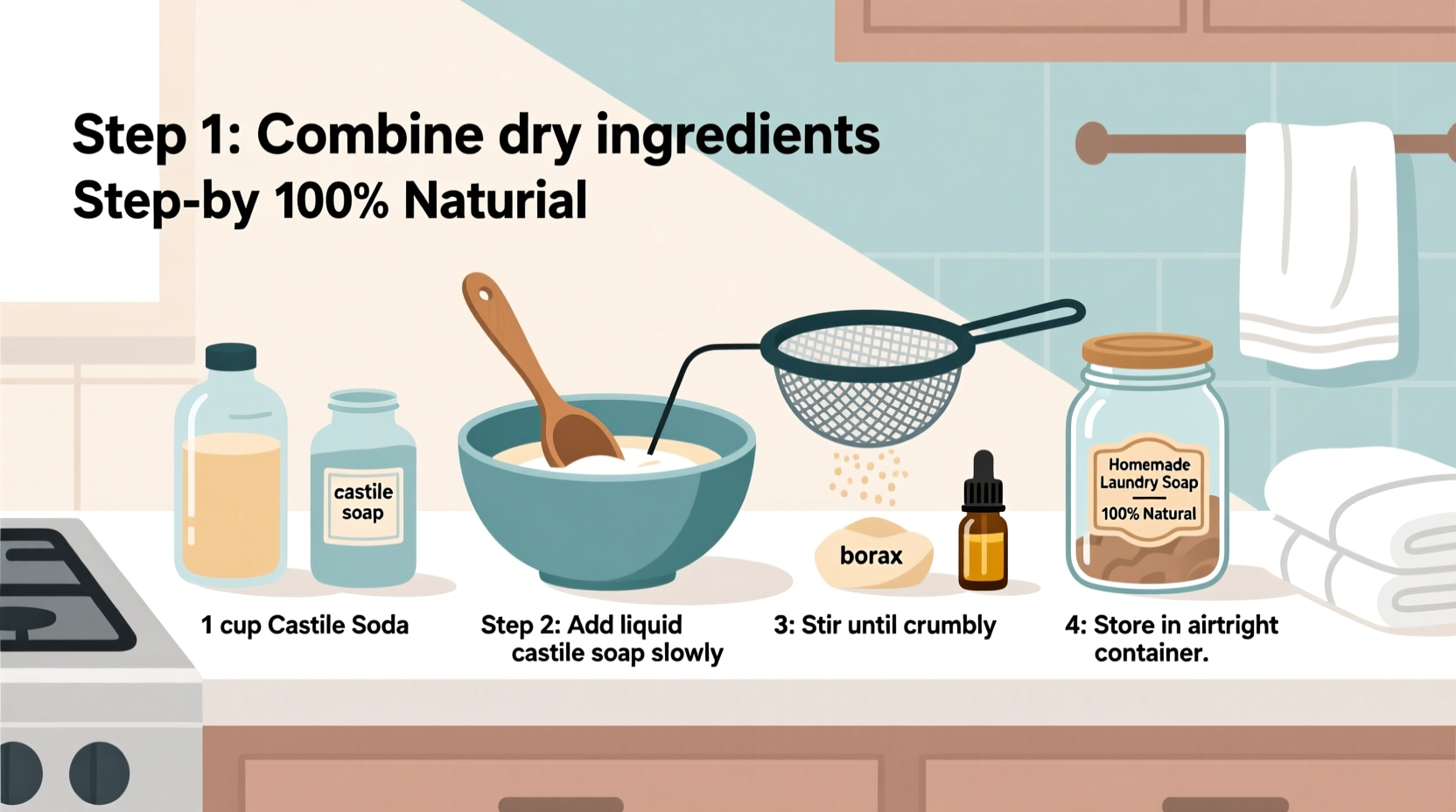 how do i make homemade laundry soap