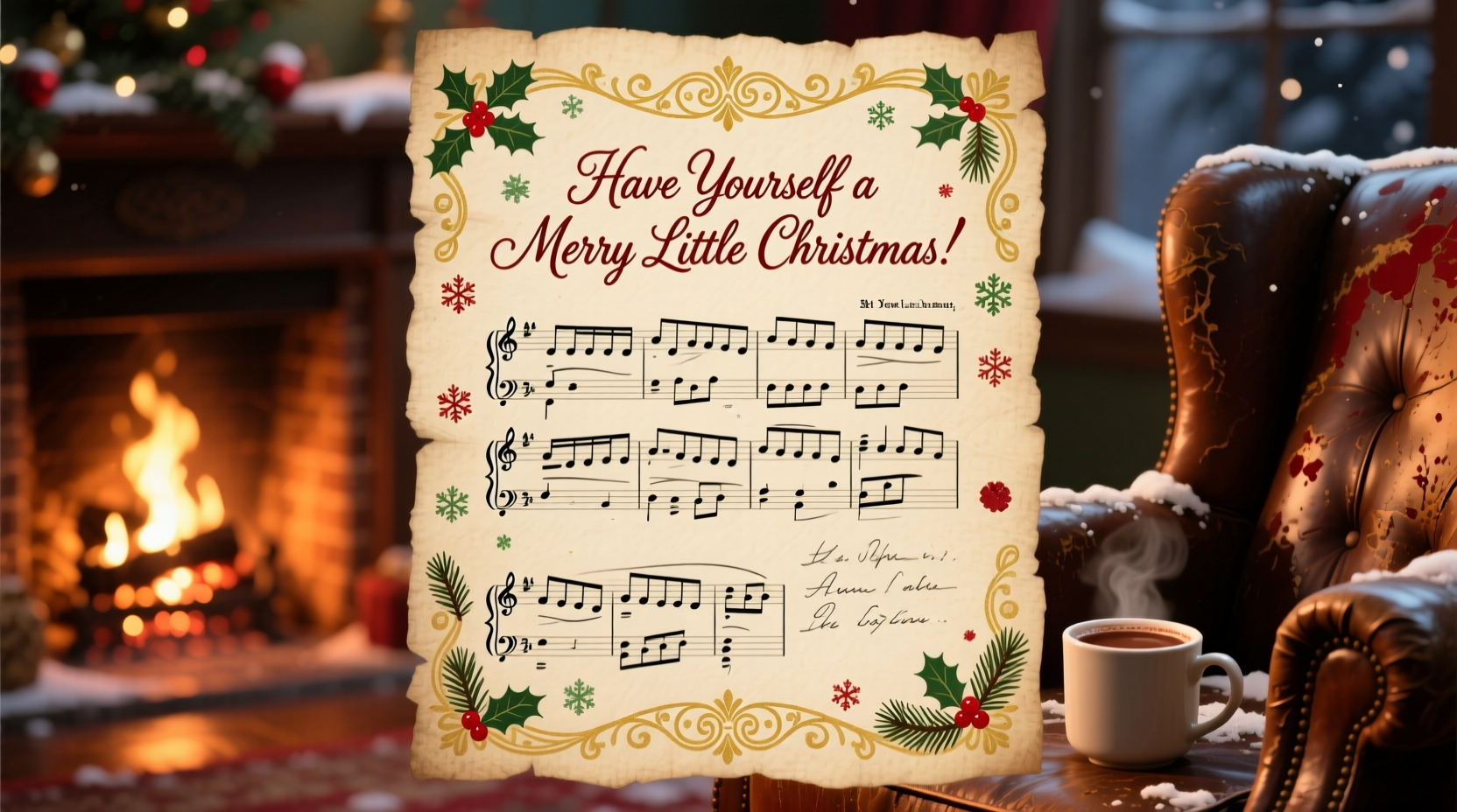 have yourself a very merry christmas piano sheet music