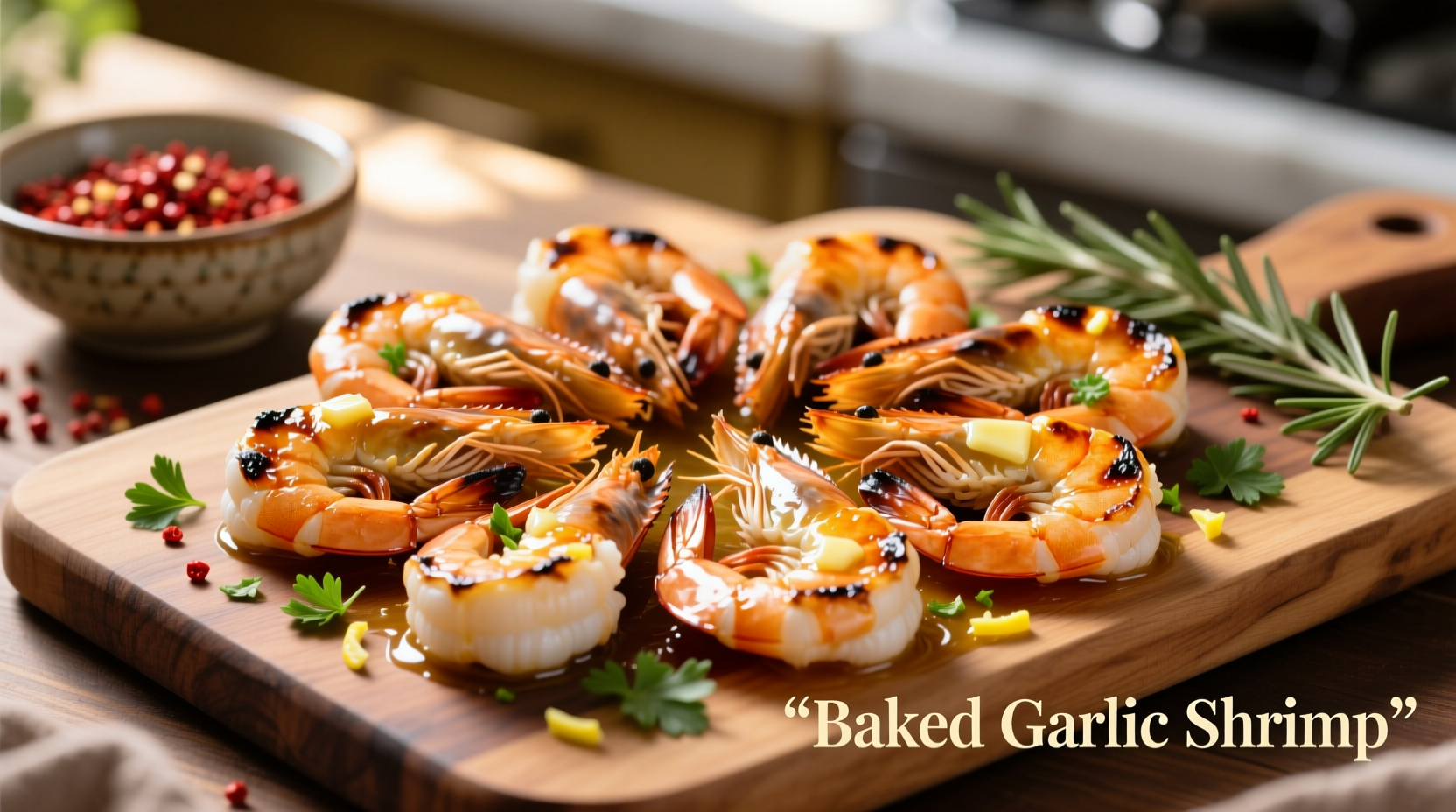 baked garlic shrimp
