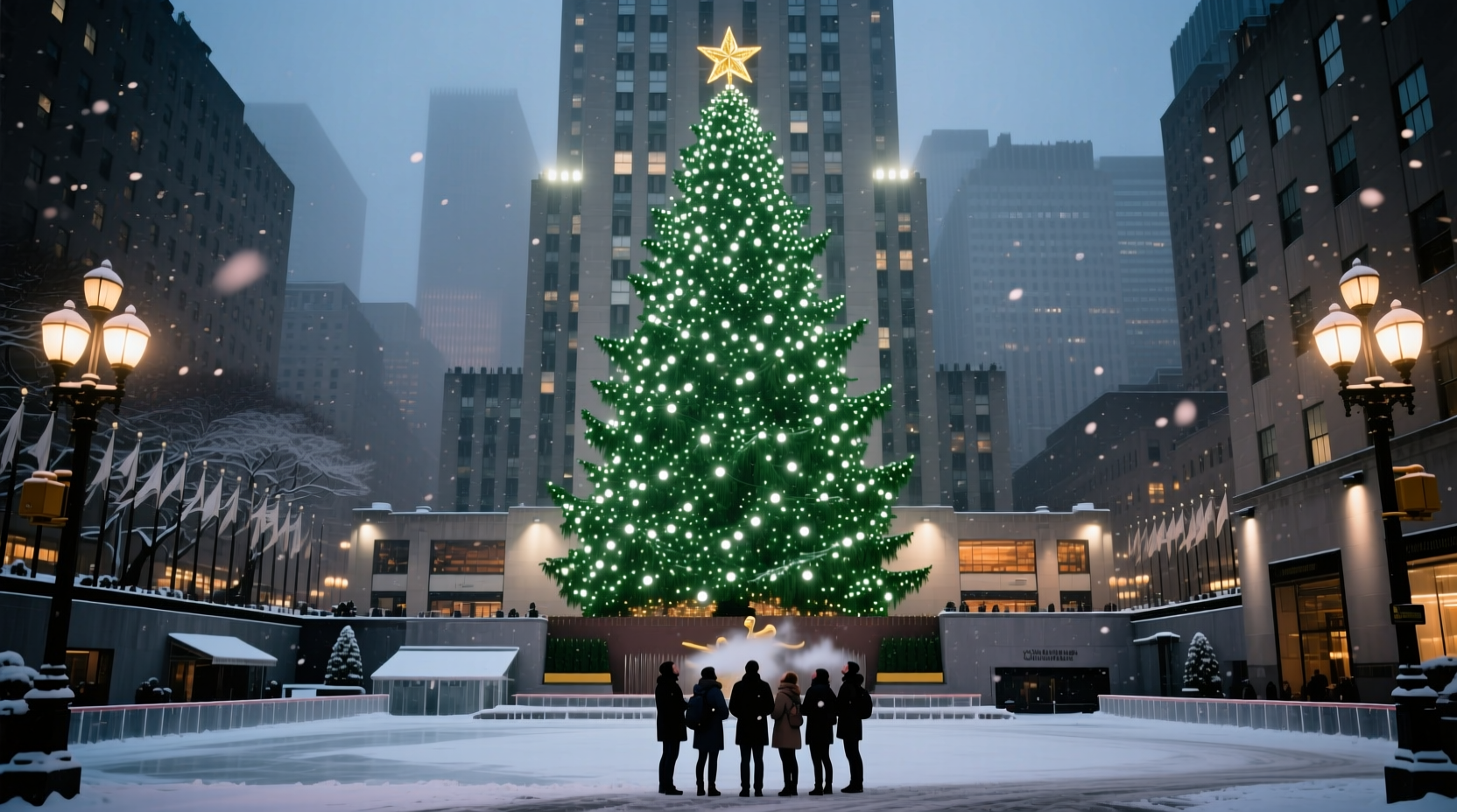 how big is the christmas tree at rockefeller center