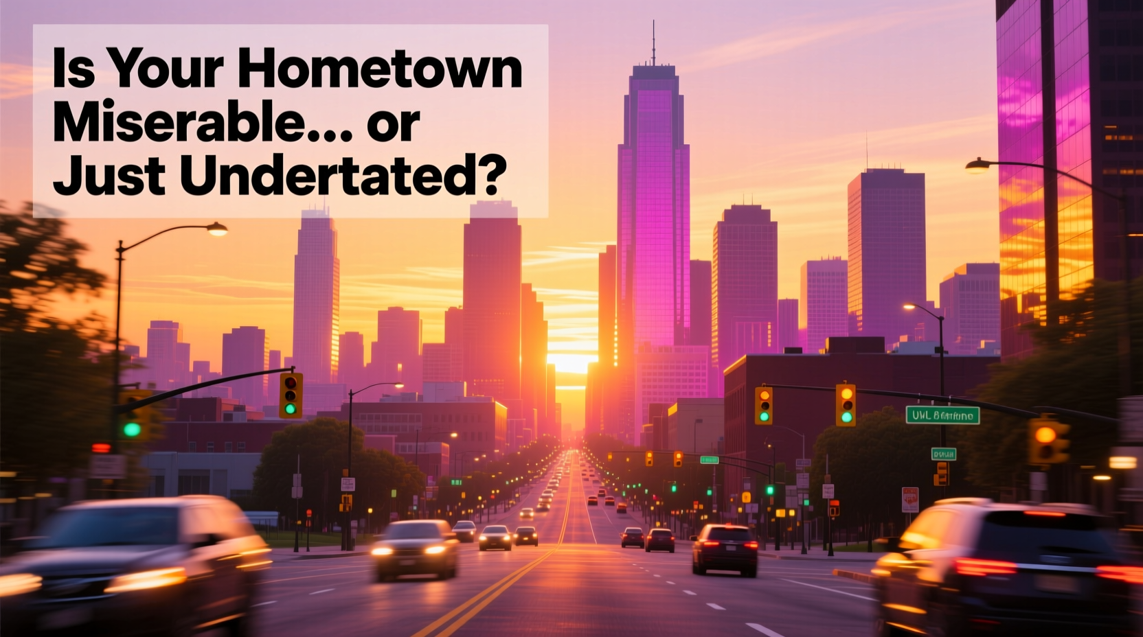 U.S. City Rankings Guide: Is Your Hometown Miserable or Just Underrated?