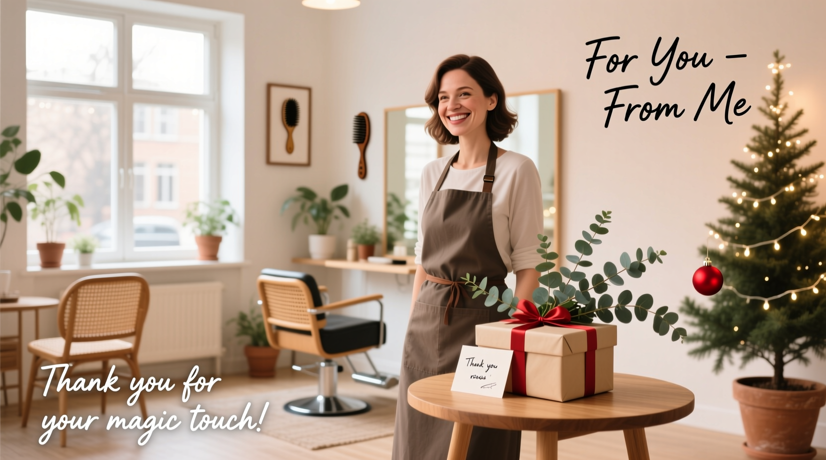 how much for christmas gift for hairdresser