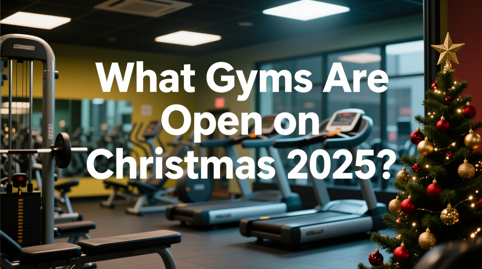 what gyms are open on christmas