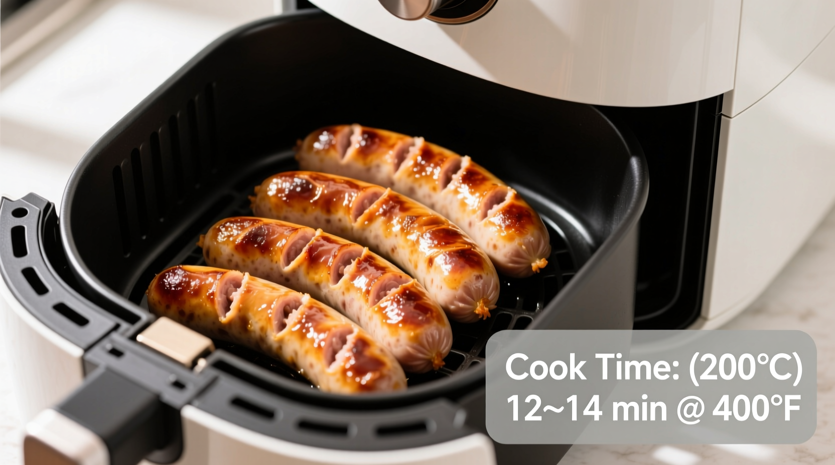 How Long to Cook Brats in Air Fryer at 400: Perfect Crispy Guide