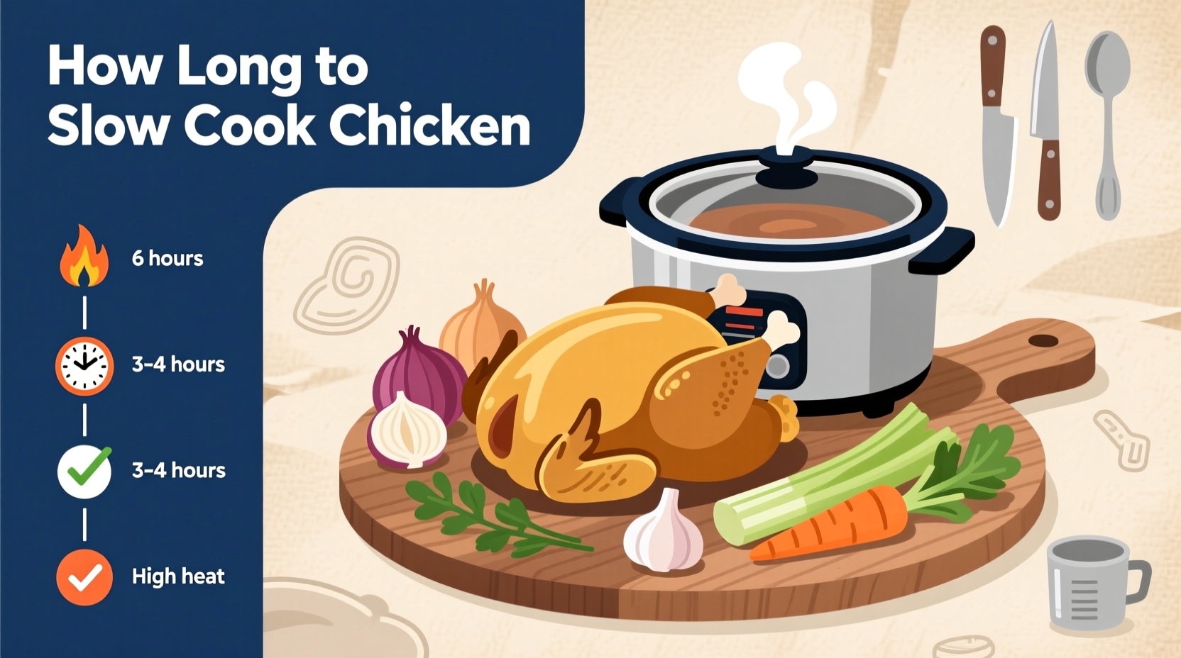 how long to slow cook chicken