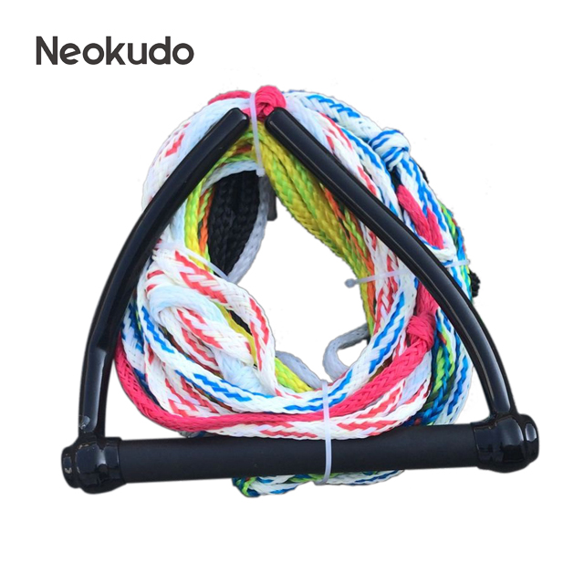 1 节水上滑雪绳 wakeboarding 和 kneeboarding 与 eva 手柄