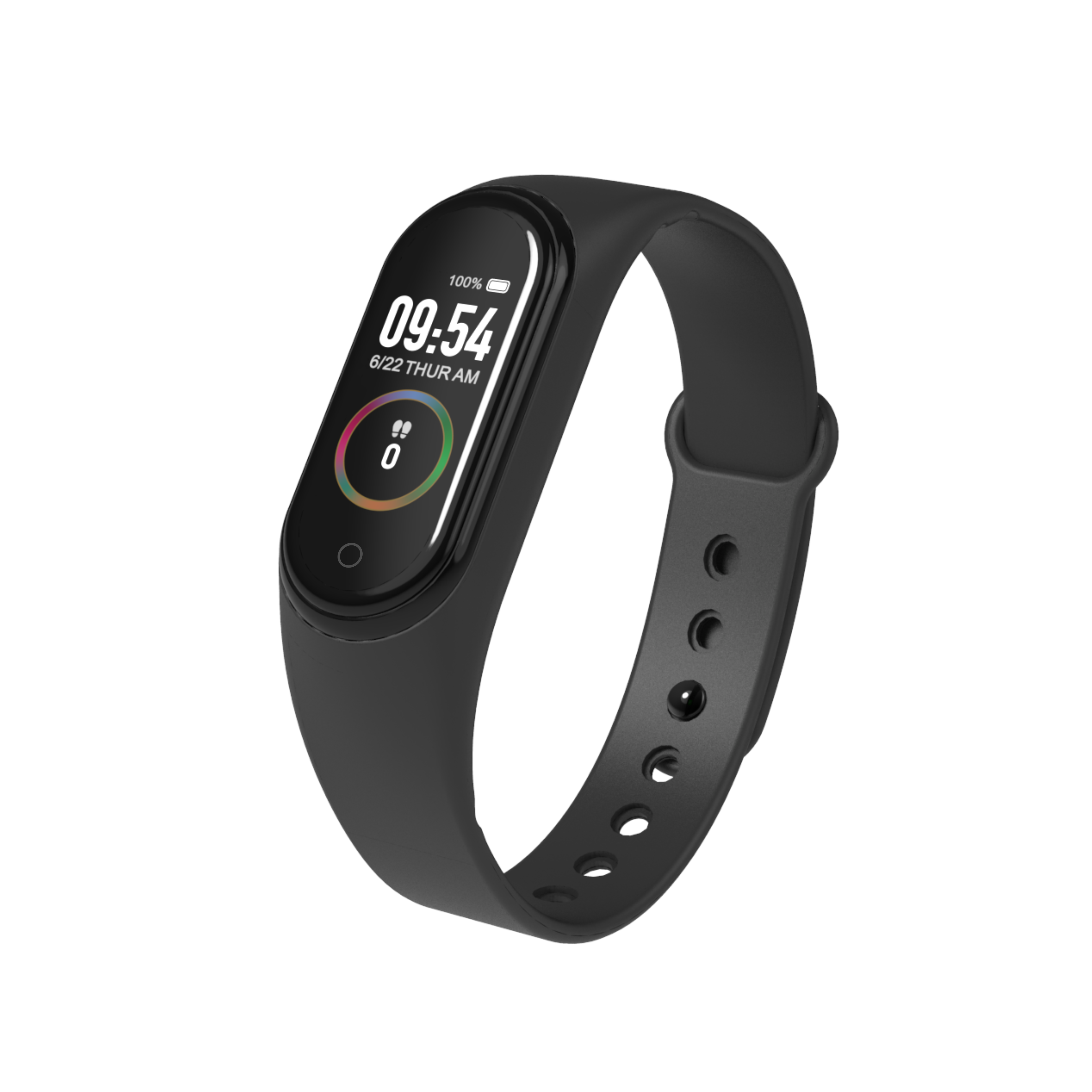 新款定制logo热销m4智能表带手镯pk原始小米智能手环电话 - buy m4