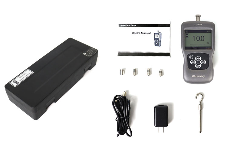Mikrometry sh-500 Digital Force Gauge 500N Force Test Equipment dynamometer EFGE