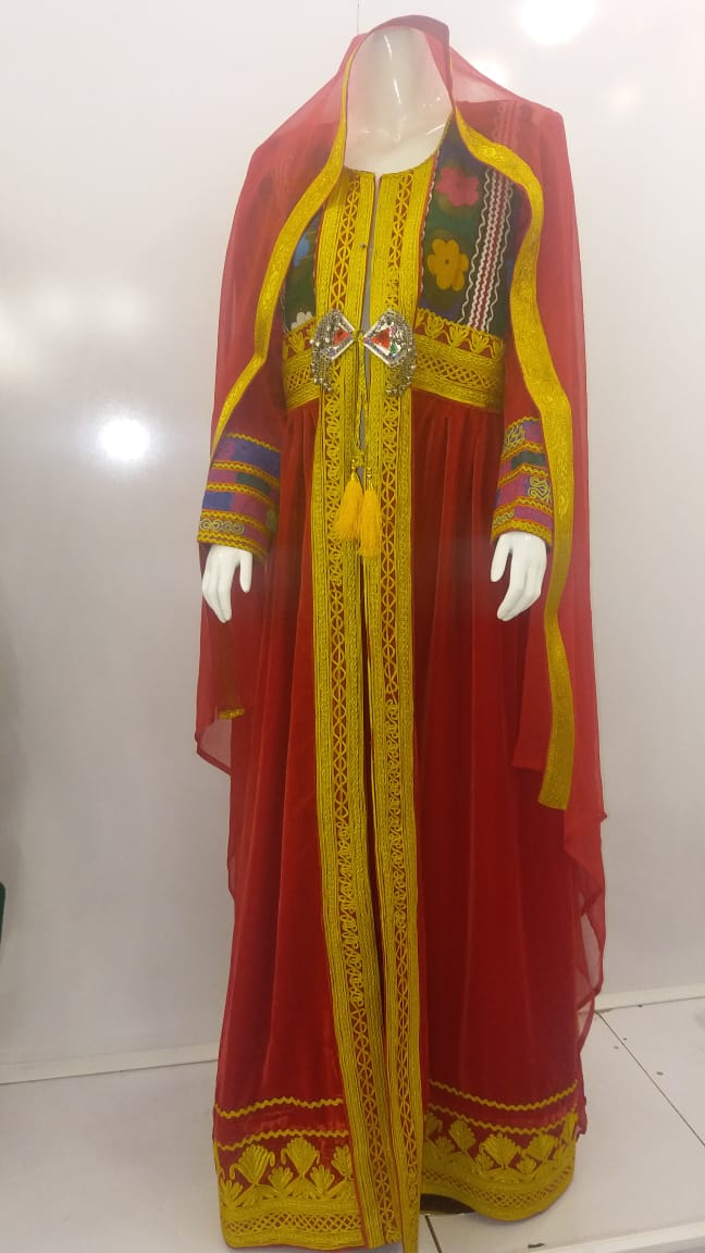Customized Handmade Kuchi Tribal Afghan Dress