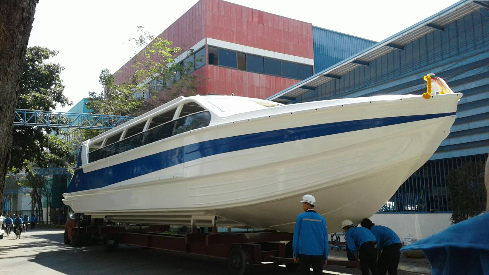 28m (64英尺) 新型铝制双体船客运渡船,用于旅游销售厂家直销豪华运动