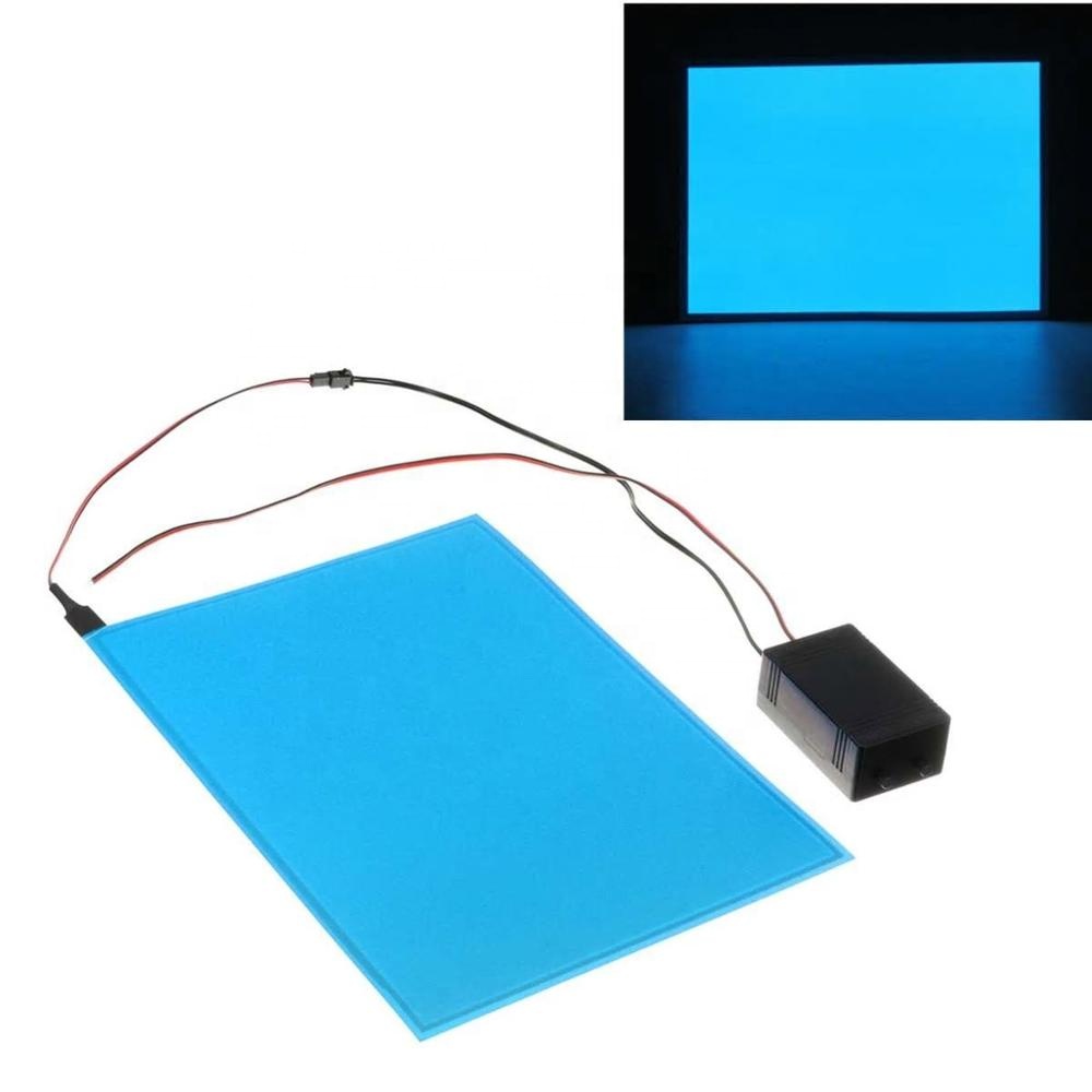 A4 LED ELパネル ネオンシート 12V 防水 LEDバックライト装飾