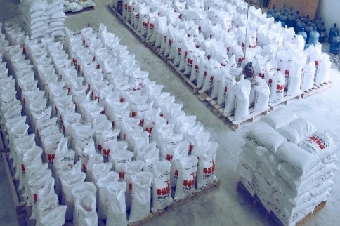 Vietnamese white, high quality, reliable, competitive price HP PPS filler masterbatch for non-woven bag manufacturing