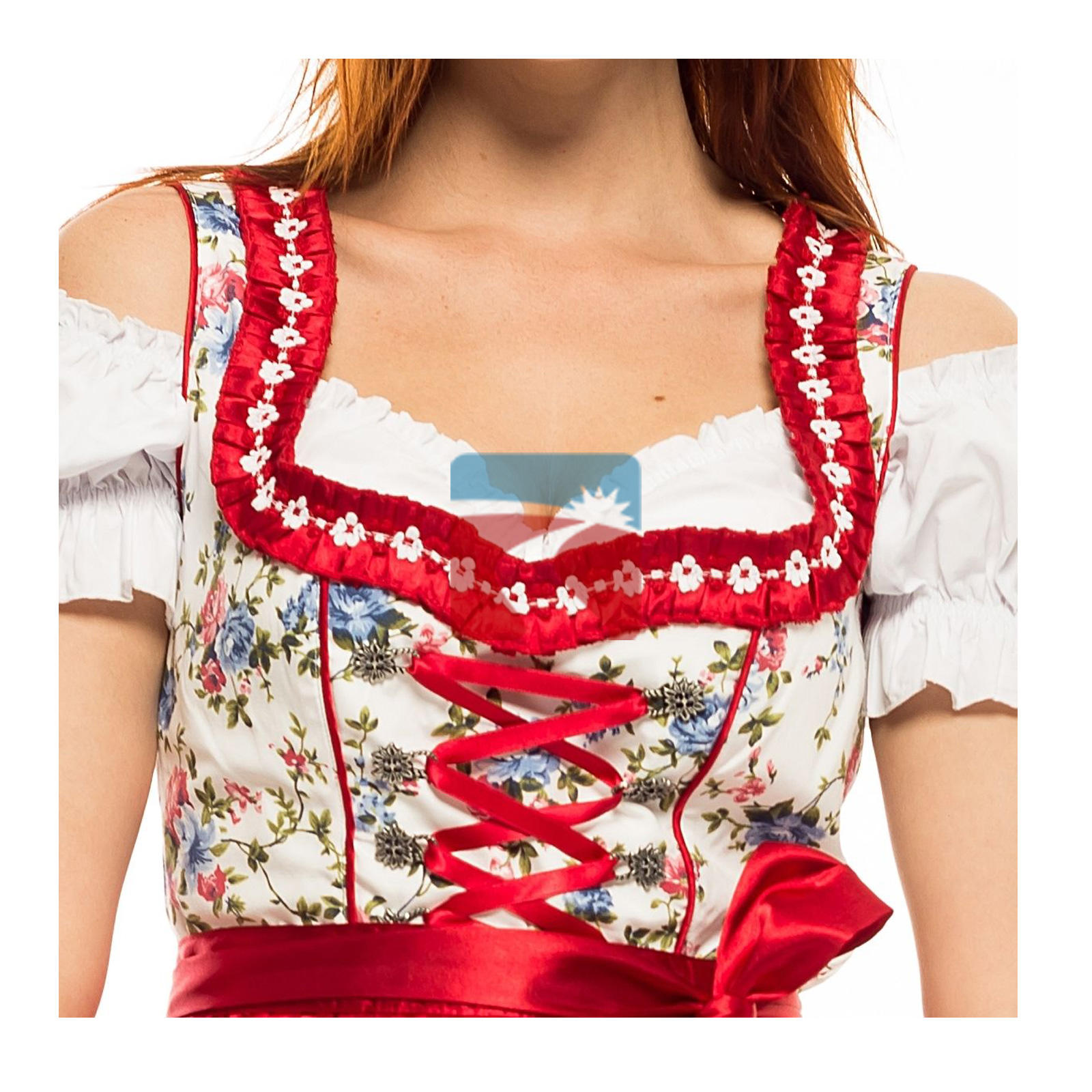 女士啤酒节连衣裙德国巴伐利亚dirndl啤酒女仆服装制服 | 性感女性