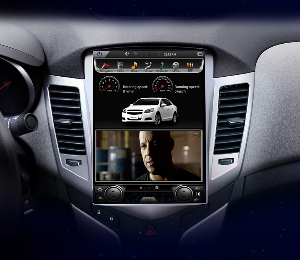 10.4" Vertical Screen Tesla Style Android Car DVD GPS Navigation Radio Player for Honda Civic 2015 2016 2017 RAM 2GB Quad Core