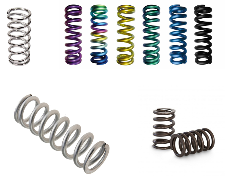 Rear Shock Coil Titanium Spring for Fox DHX RC4 - Durable