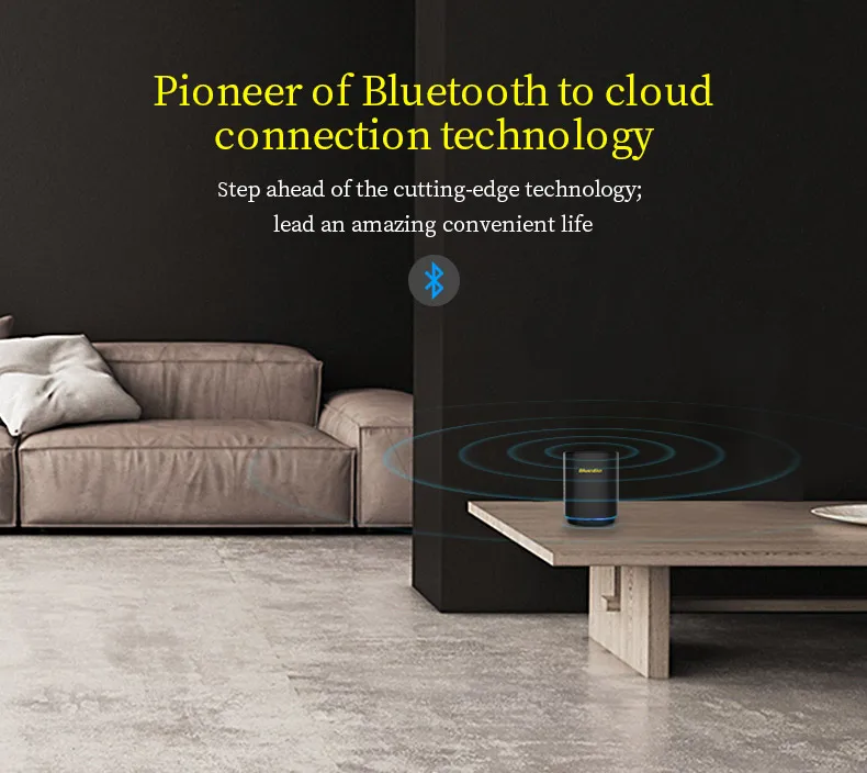 2019 Bluedio TS5 Factory product Blue tooth Speaker Handsfree Wireless Column Sound System 3D Stereo Music Box for iPhone