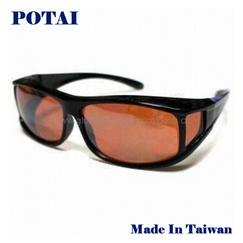 Taiwan Fitting Over Glasses Prescription PC Ant fog UV400 Sunglasses shades