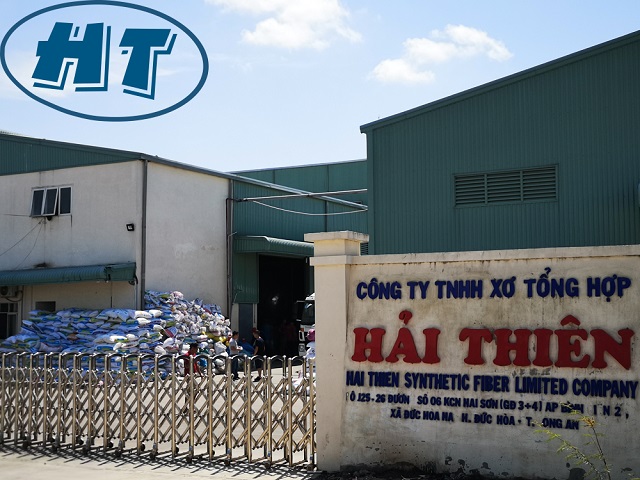 Vietnam high quality soild recycled polyester staple fiber