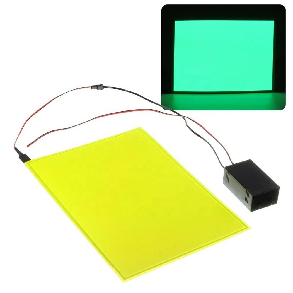 A4 LED ELパネル ネオンシート 12V 防水 LEDバックライト装飾