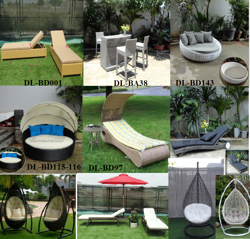 Poly Rattan Garden Sun Lounger Buy Rattan Wicker Round Sun Lounger