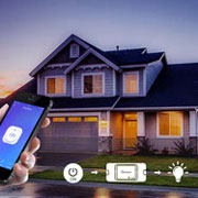 Sonoff TH10 Surveillance à distance de la température et de l'humidité de la maison Commutateur intelligent WiFi pour système domotique, fonctionne avec Alexa et Google