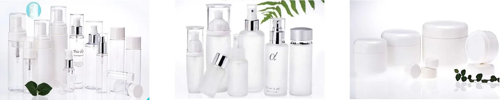 airless pump bottle for cosmetics 30ml 50ml