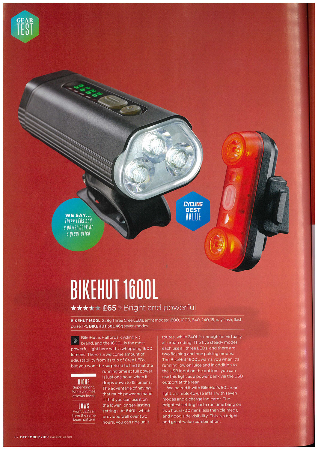 1600 Lumen Bikehut 50 Lumen Front Light 1600 Lumen Bike Light
