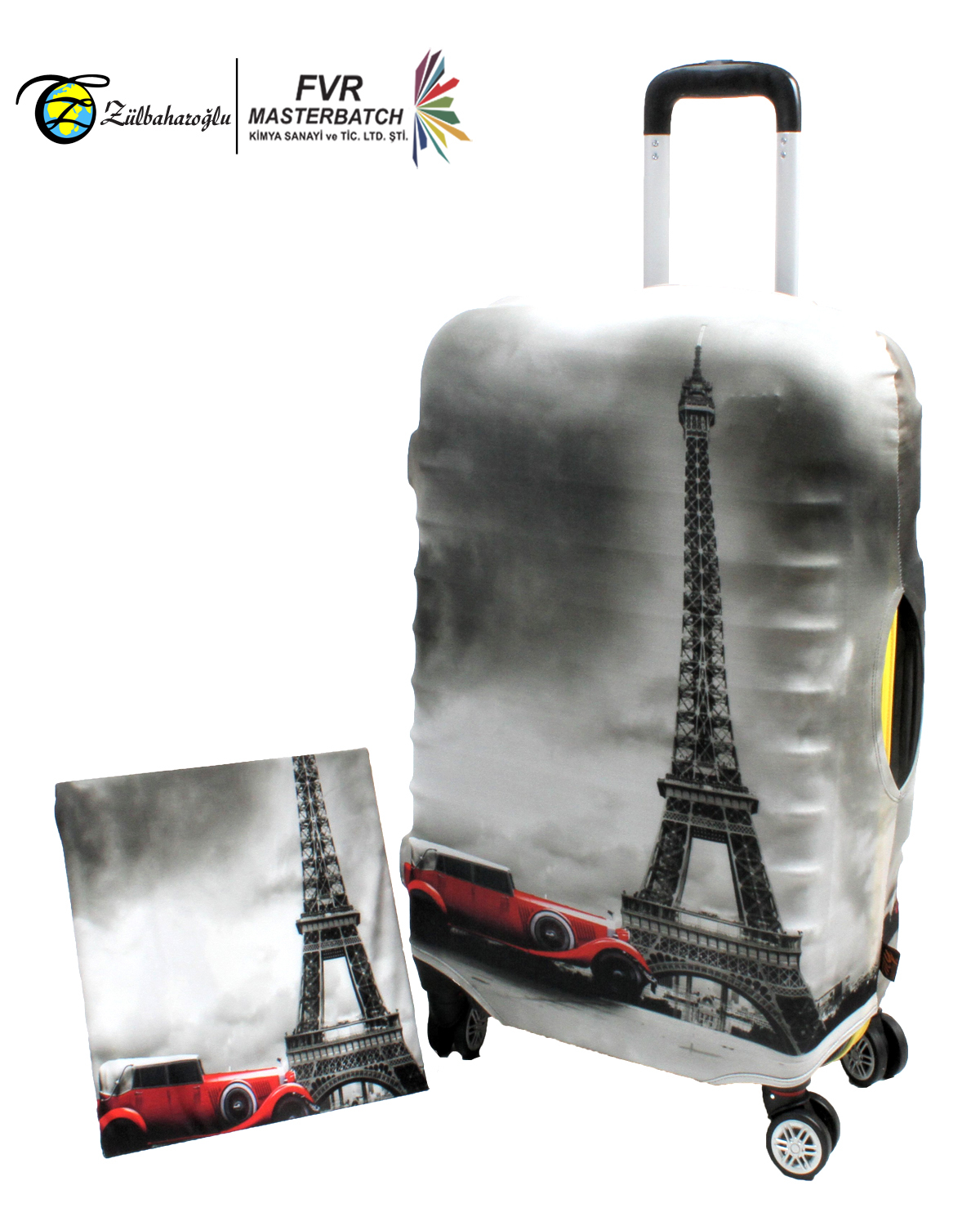 Maiden's Tower Istanbul Neoprene Luggage Cover - Customizable