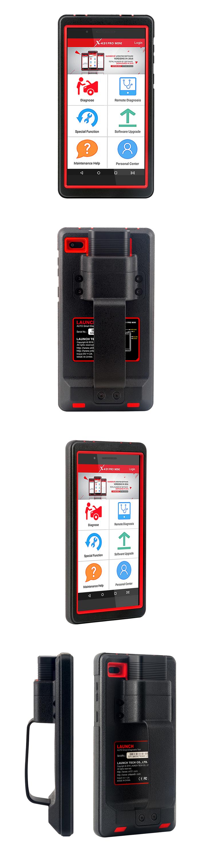 LAUNCH X431 Pro Mini Full System Auto Diagnostic scanner WiFi/BT X-431 Pro X431 Pros Mini Car Scanner 2 Years Free Update