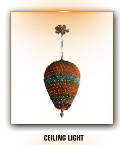 Bedroom Ceiling Lights blue color From India