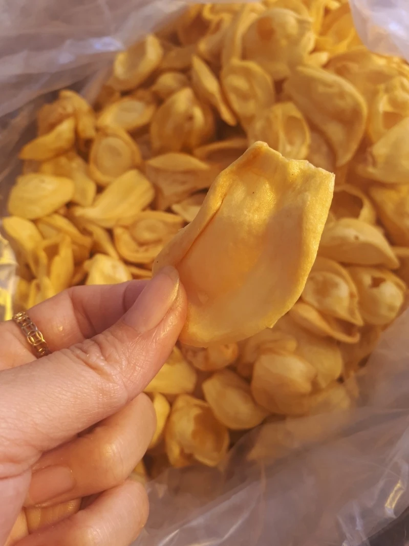 DRIED JACKFRUIT/DEHYDRATED JACKFRUIT/CRISPY JACKFRUIT CHIPS SNACK EXPORT STANDARD FROM VIETNAM