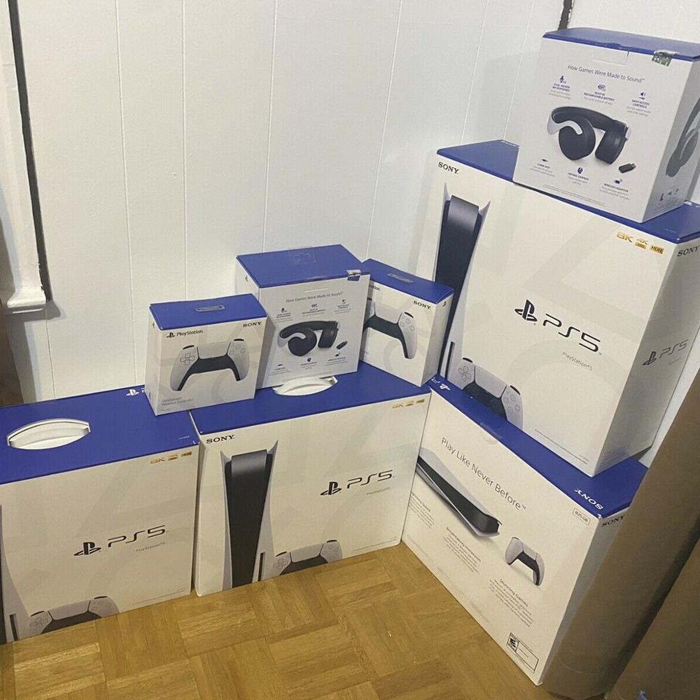 Бесплатная доставка Sony Playstation 5 ps5 оптом для PS5 PRO 2 ТБ 1 ТБ с дополнительным контроллером и 15 играми